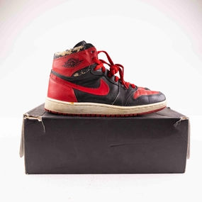 Weekend Casual Jordan 1 OG Black Red (1985) - Used - 3416