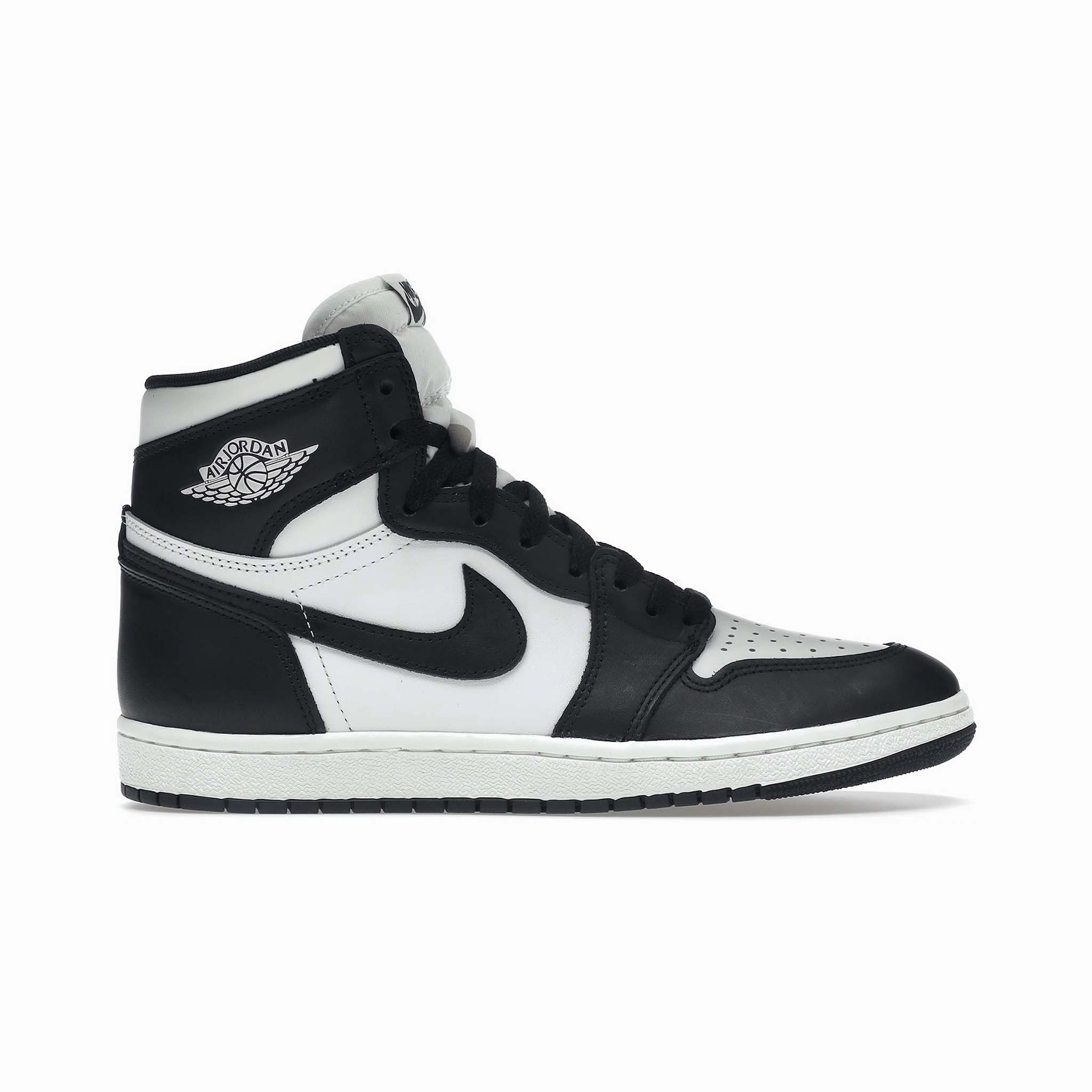Jordan 1 Retro High 85 Black White (2023) Elastic Ankle No Seam Interior