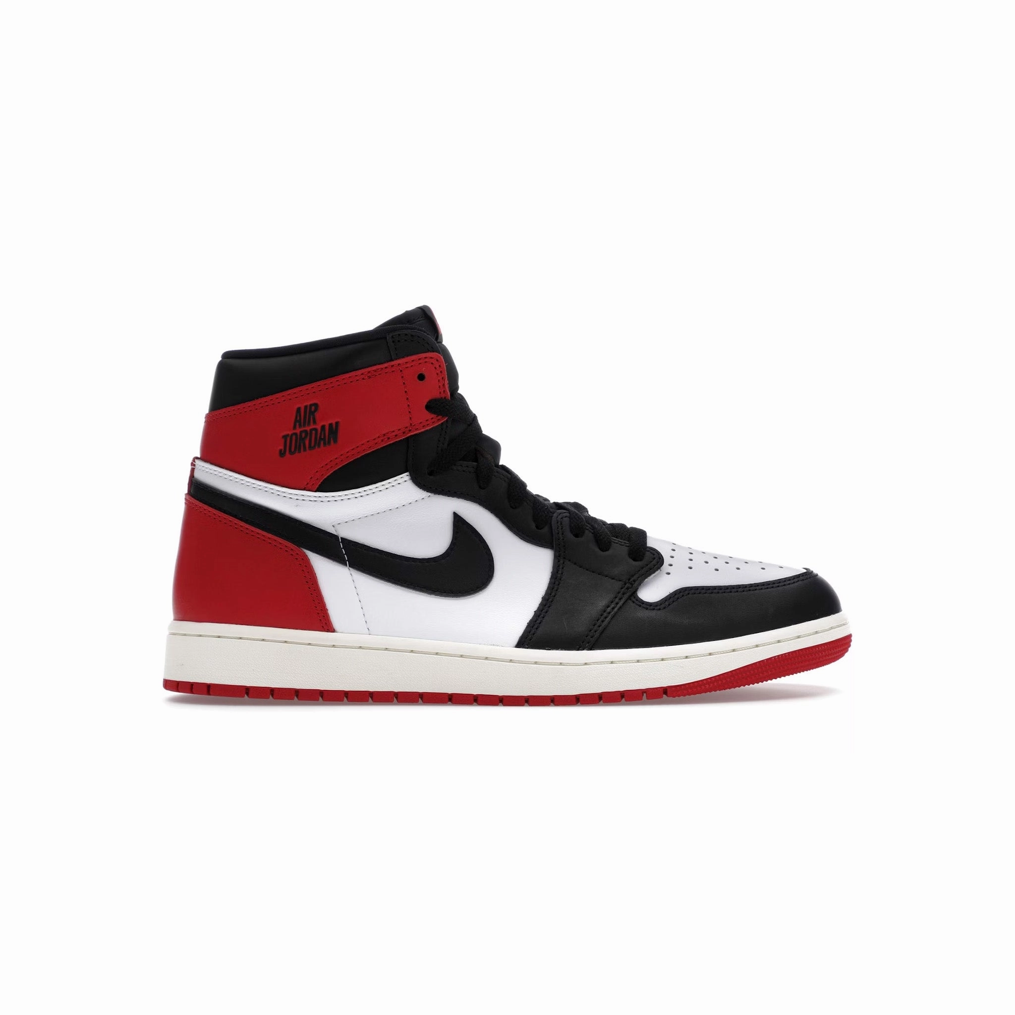Comfortable Stretch Jordan 1 Retro High OG Black Toe Reimagined