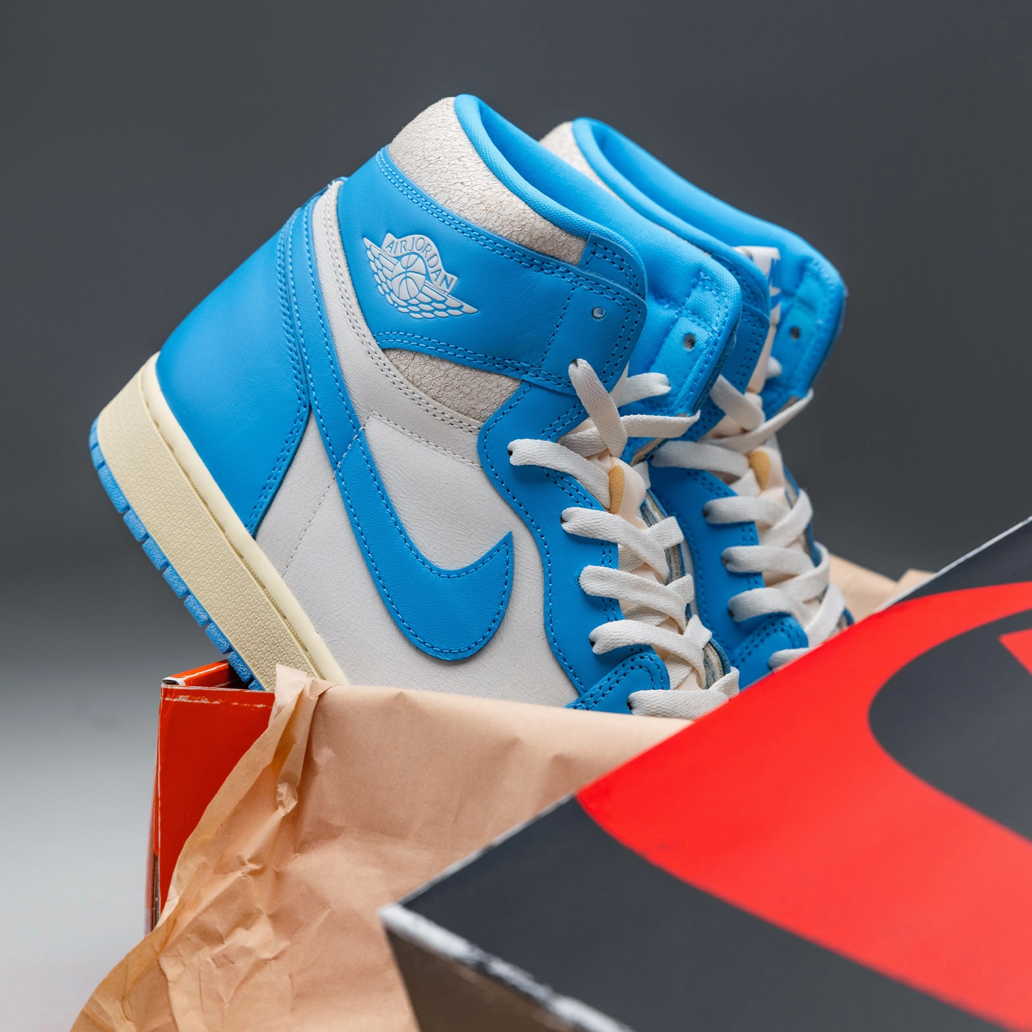 Jordan 1 Retro High OG UNC Reimagined Durable Construction orthopedic