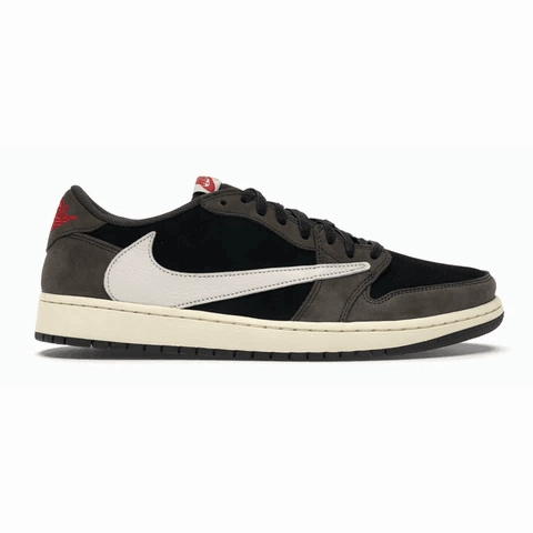 Abrasion Resistant Fabric Jordan 1 Retro Low OG SP Travis Scott Mocha