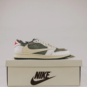 Balance Core Couple Pair Jordan 1 Retro Low OG SP Travis Scott Reverse Mocha - Used - 2816