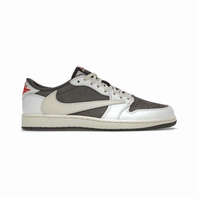 Shock Control Athletic Footwear Jordan 1 Retro Low OG SP Travis Scott Reverse Mocha