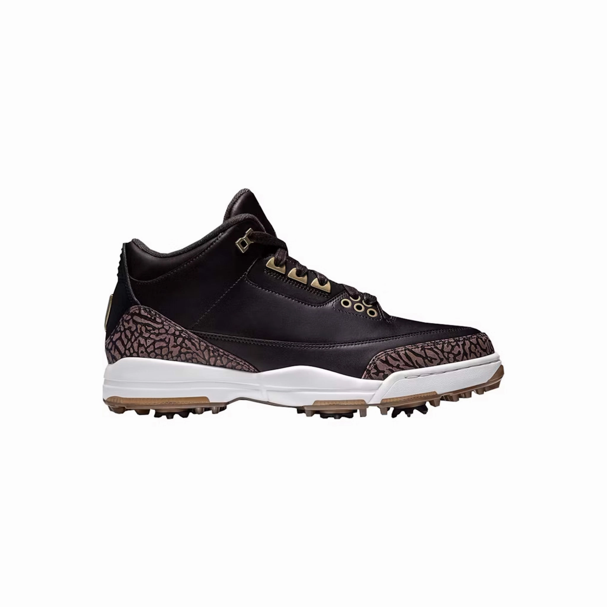 Thermal Regulating Interior ZipUp Jordan 3 Retro Golf Brown
