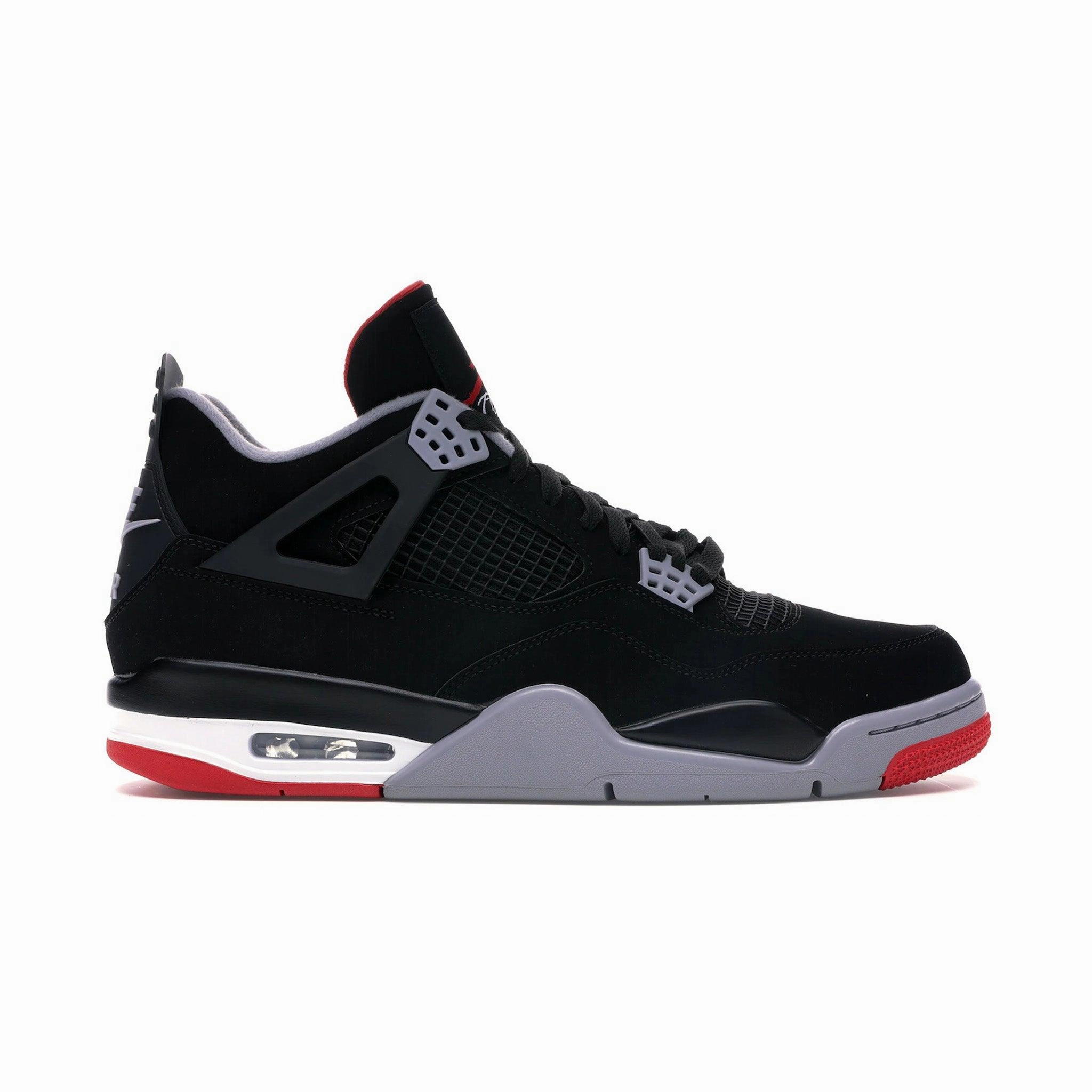 Jordan 4 Retro Bred (2019) Elastic Gore Responsive EVA