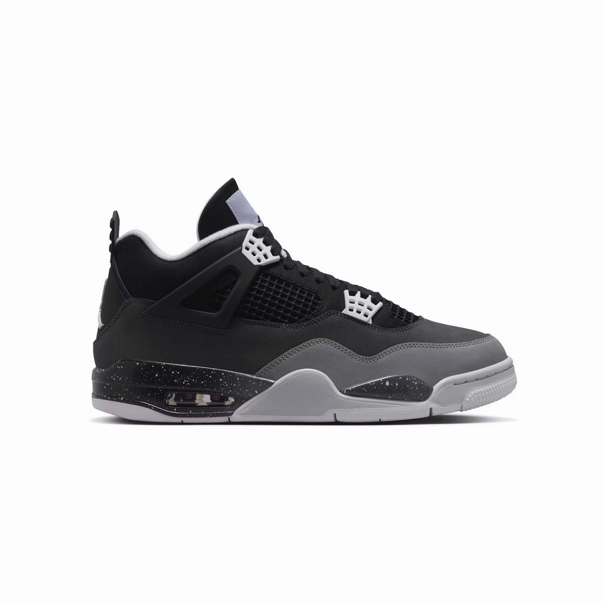 Jordan 4 Retro Fear (2024) Elastic Collar Stylish Silhouette