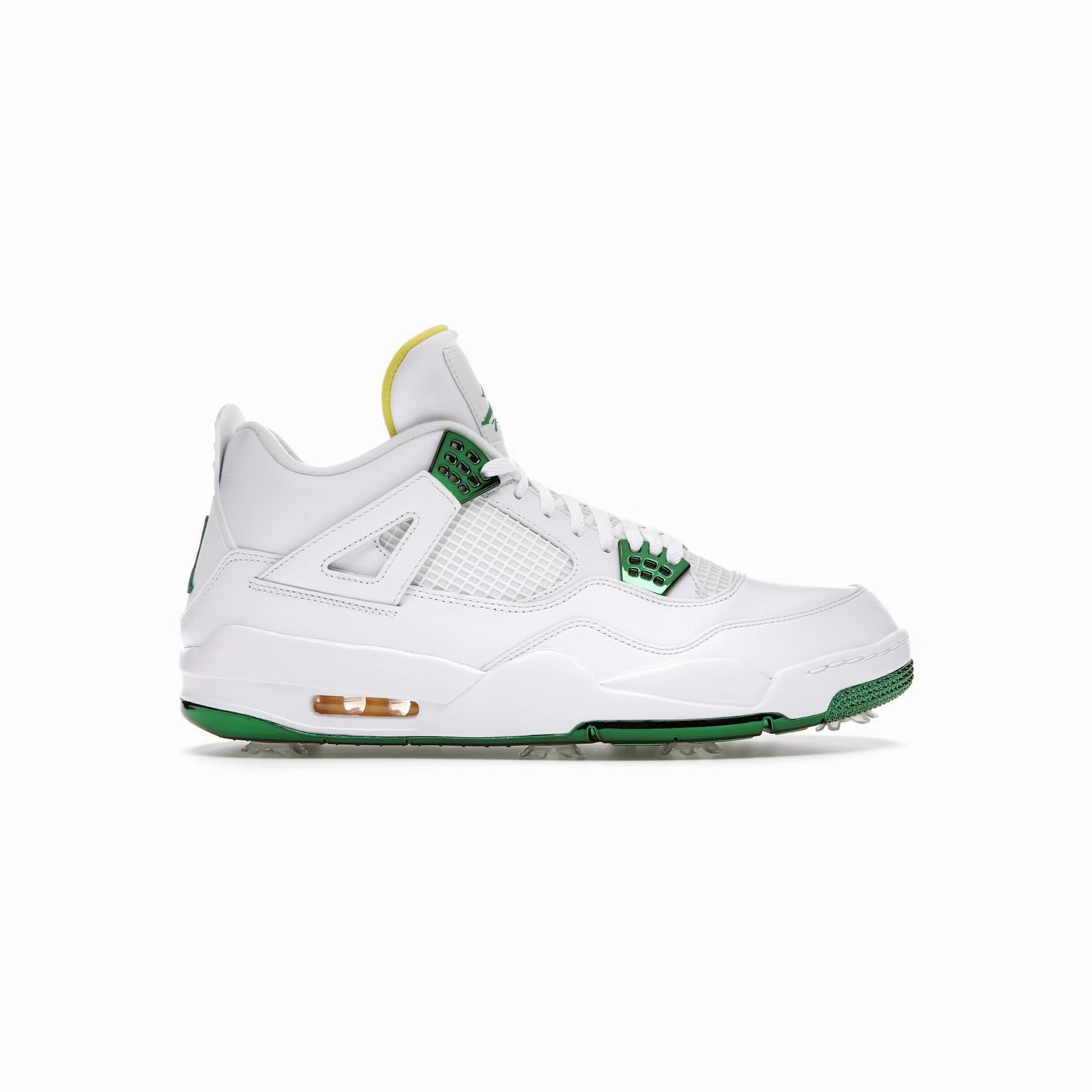 Heat Resistant Midsole Jordan 4 Retro Golf Metallic Green
