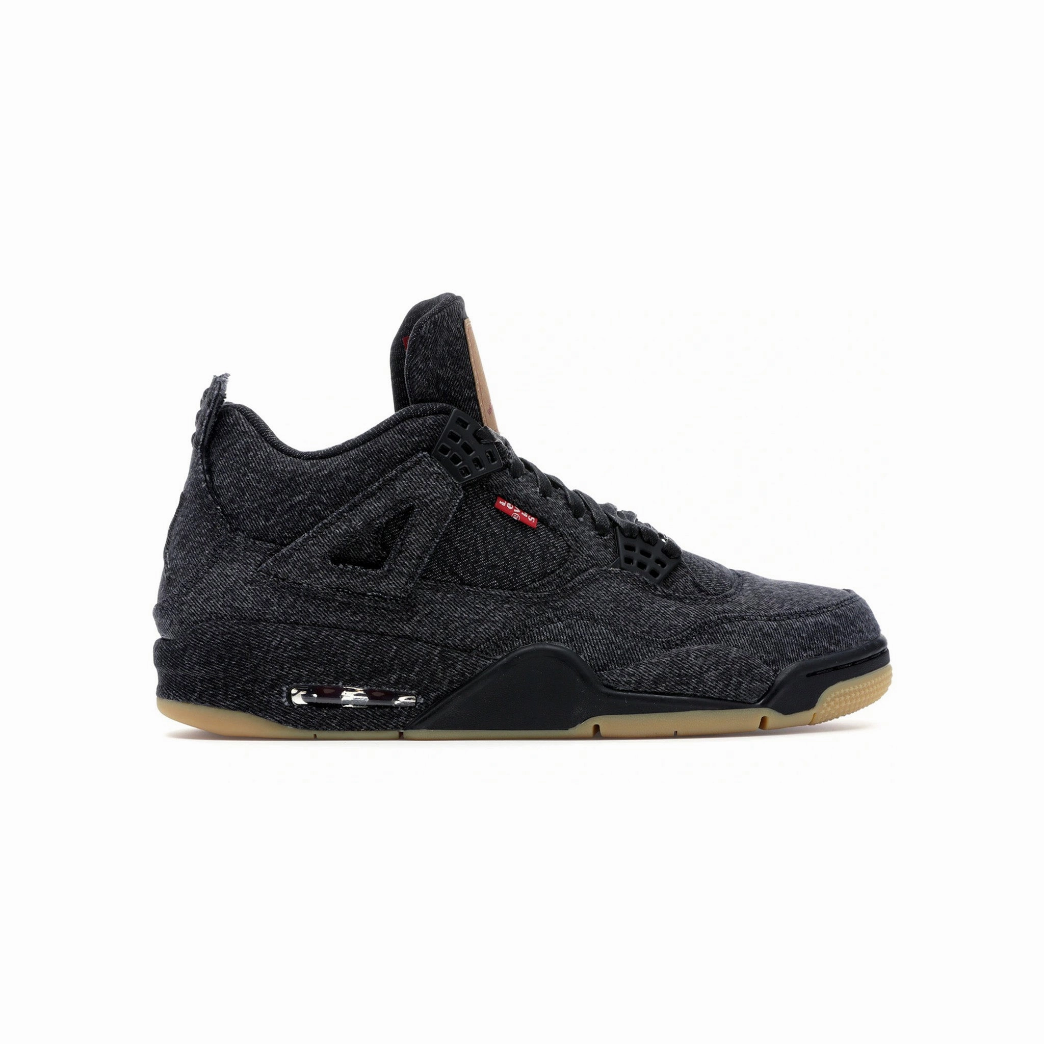 Anti Fatigue Footbeds Jordan 4 Retro Levi's Black (Levi's Tag)