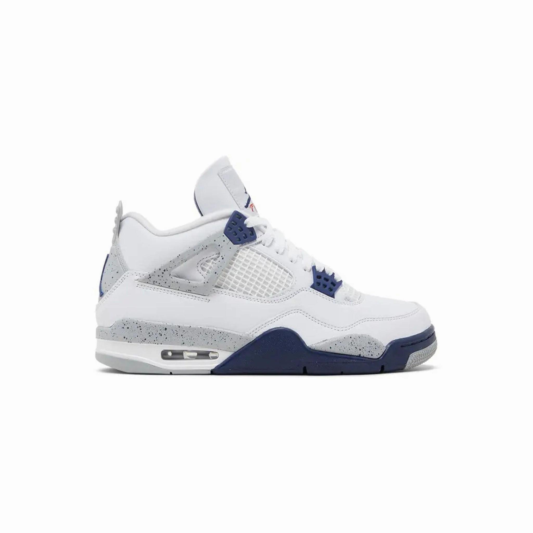 Hexagonal Grip Tread Jordan 4 Retro Midnight Navy
