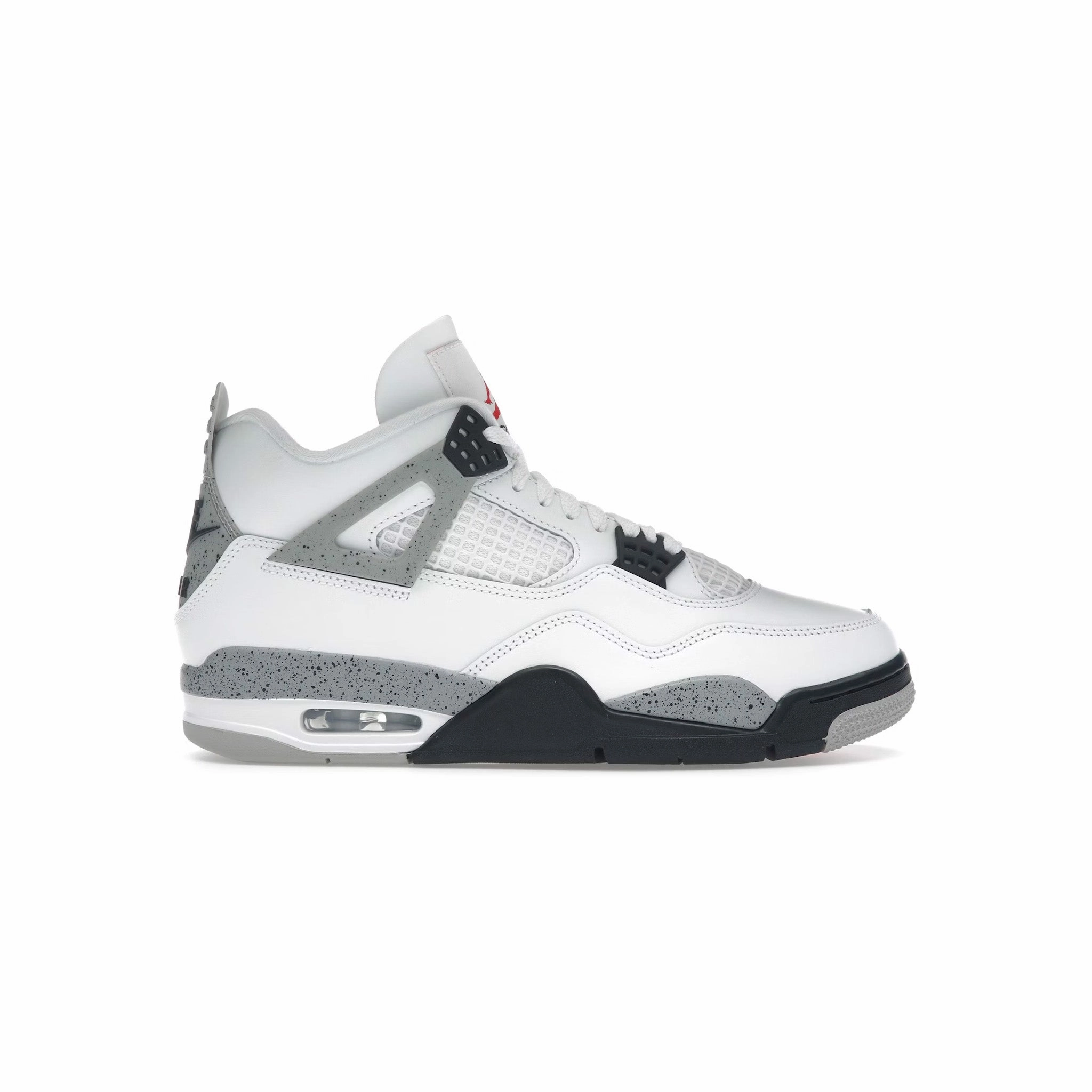 Smooth Upper Jordan 4 Retro White Cement (2025)