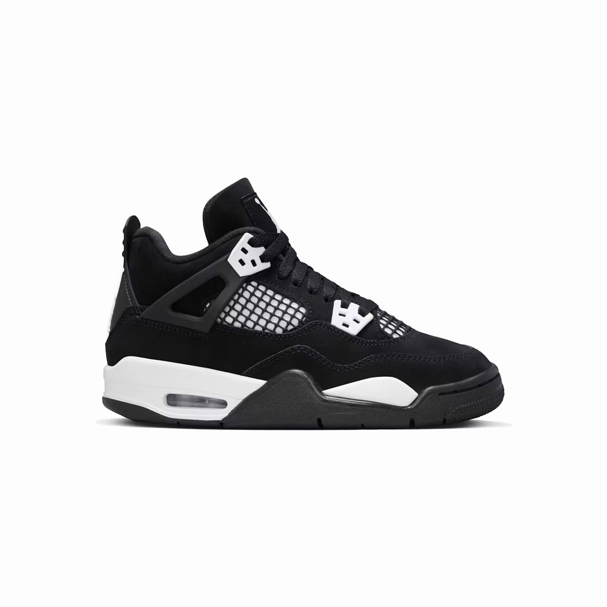 Responsive Movement Quiet Walk Jordan 4 Retro White Thunder (GS)