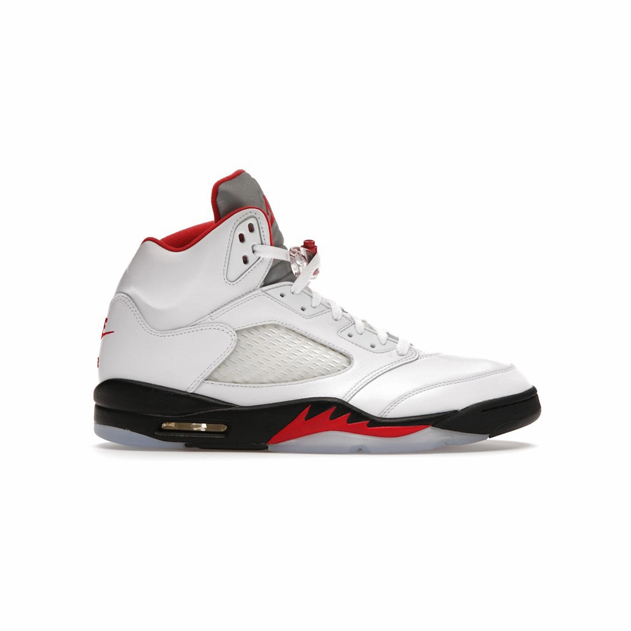 Jordan 5 Retro Fire Red Silver Tongue (2020) Variable Lace Lock Agile Support