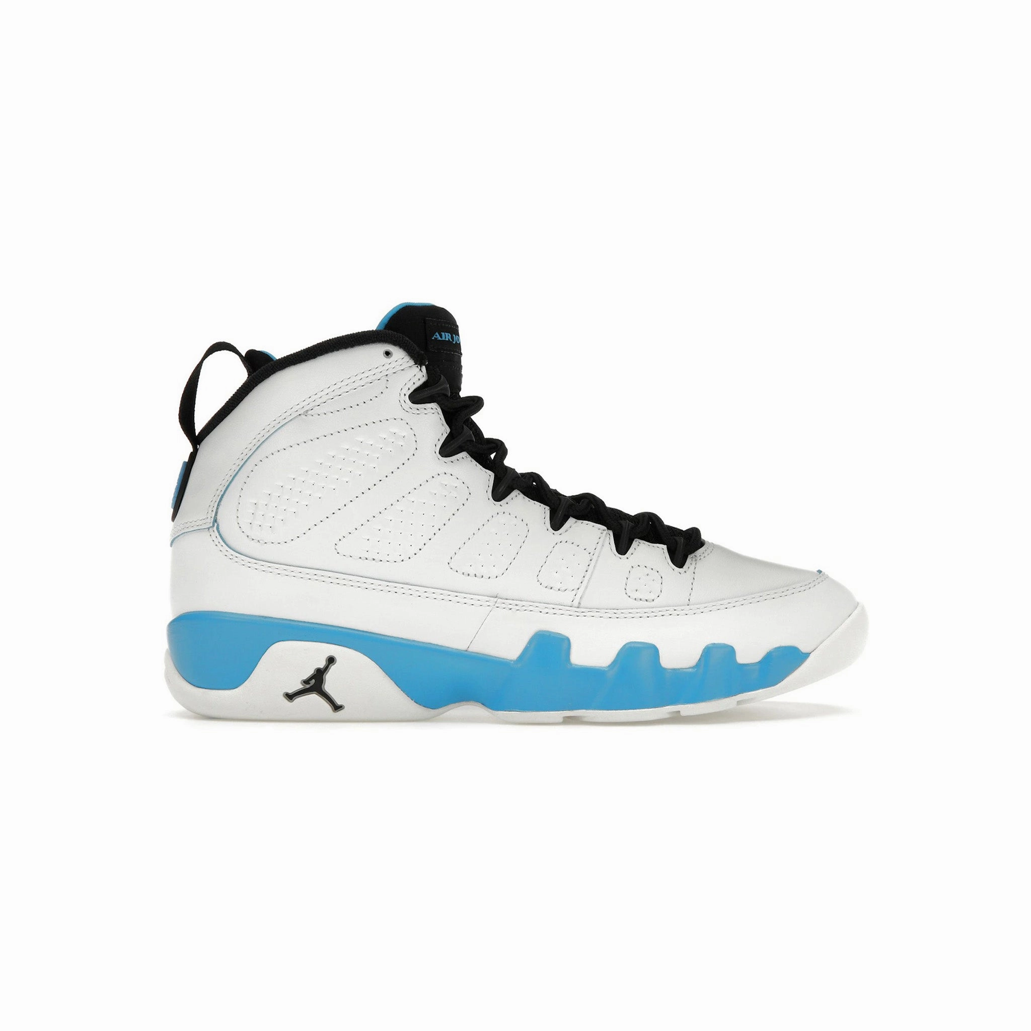 Slip-resistant durability Jordan 9 Retro Powder Blue (2024)