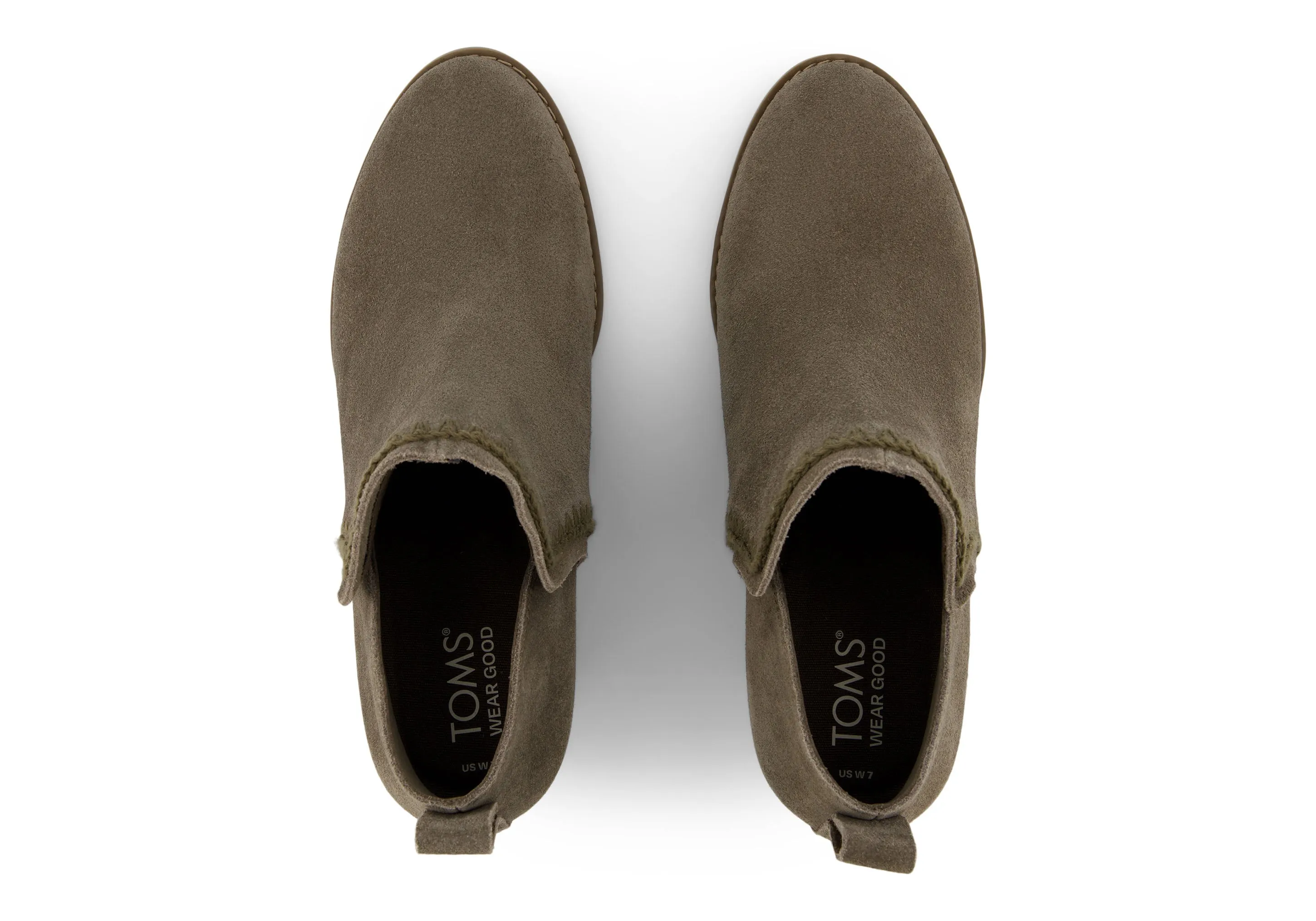 Kaia Ankle Boot - Canteen Suede Cordura Material