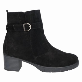 Active Wear Waldlaufer Women's H-NADJA Classic Ankle Boots Black