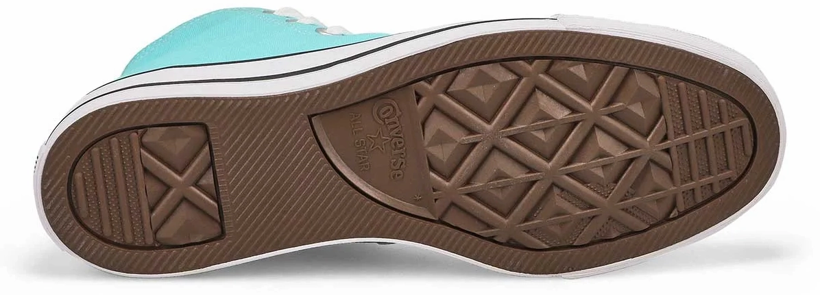 Concert Mood Converse Chuck Taylor All Star Hi Top Double Cyan