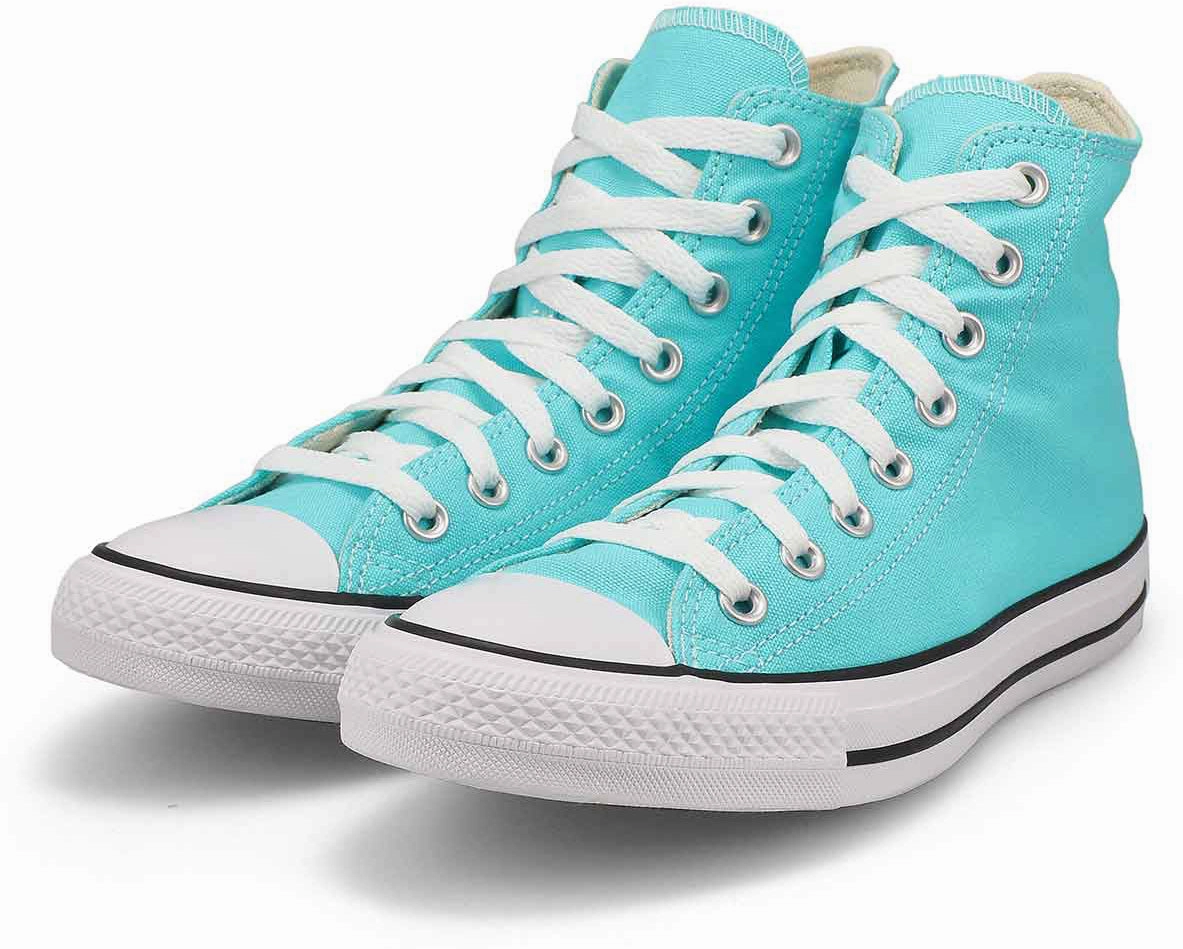 Converse Chuck Taylor All Star Hi Top Double Cyan Mom Safe Peace Mood