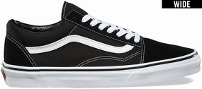 Vans Classic Old Skool Wide Black/ White Long Move