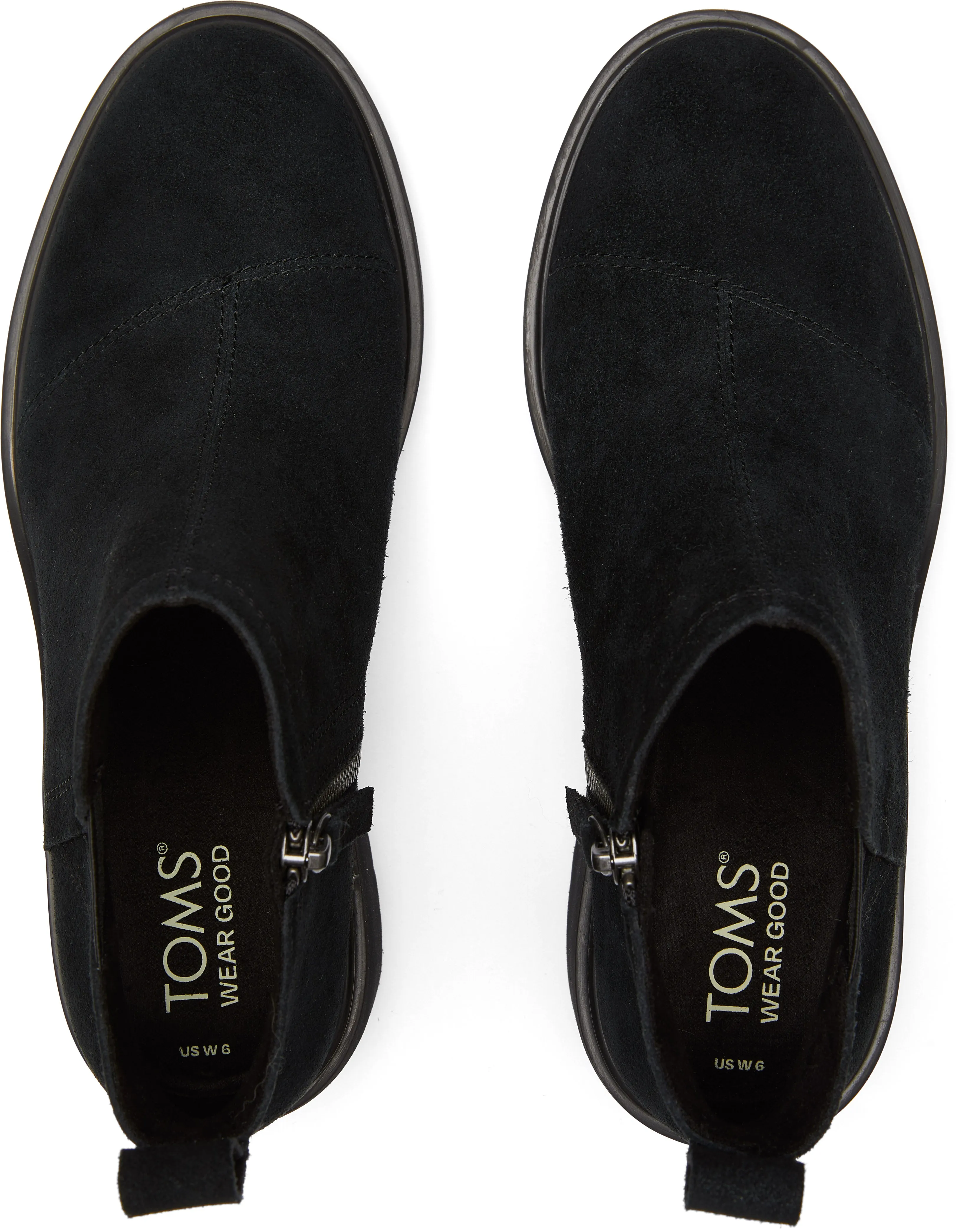 Running Comfort Urban Commute Maude Ankle Boot - Black/Black Suede