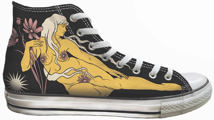 Joint Care Baggins Original Hi Top Cate Webb Summer Ghosts