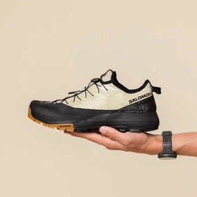 Tech Glow Salomon Advanced - Alpinway Advanced - Pale Olive Green / Black / Ice Flow