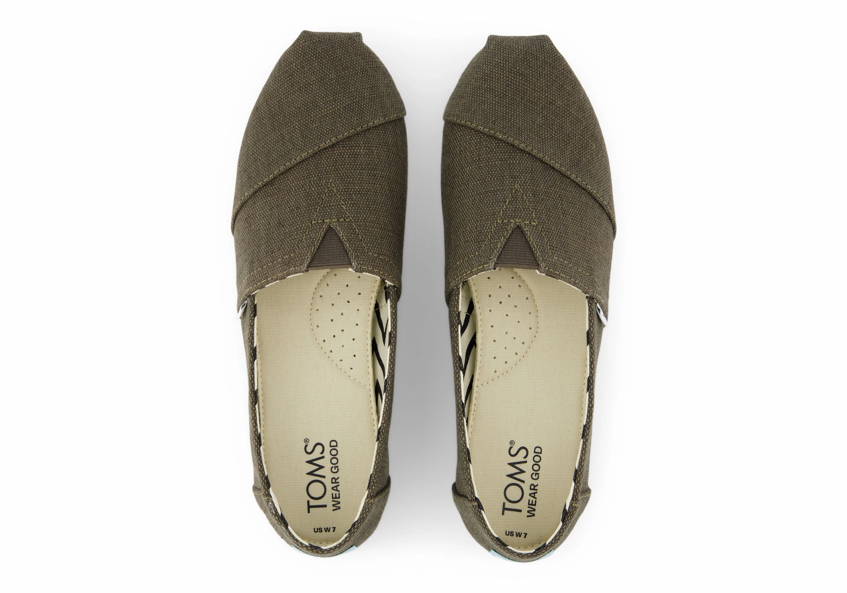 Women's Alpargata Classic - Canteen Green Canvas Go To Shoes