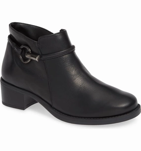 Quick Comfort Anti   Blister David Tate Women's Miller Bootie Black Leather