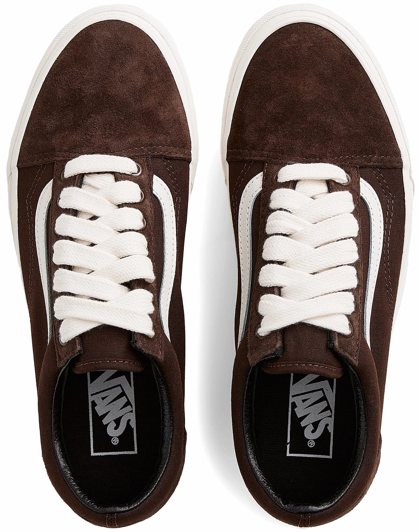 Vans Old Skool Brown / Black Wave Flow Camera Look