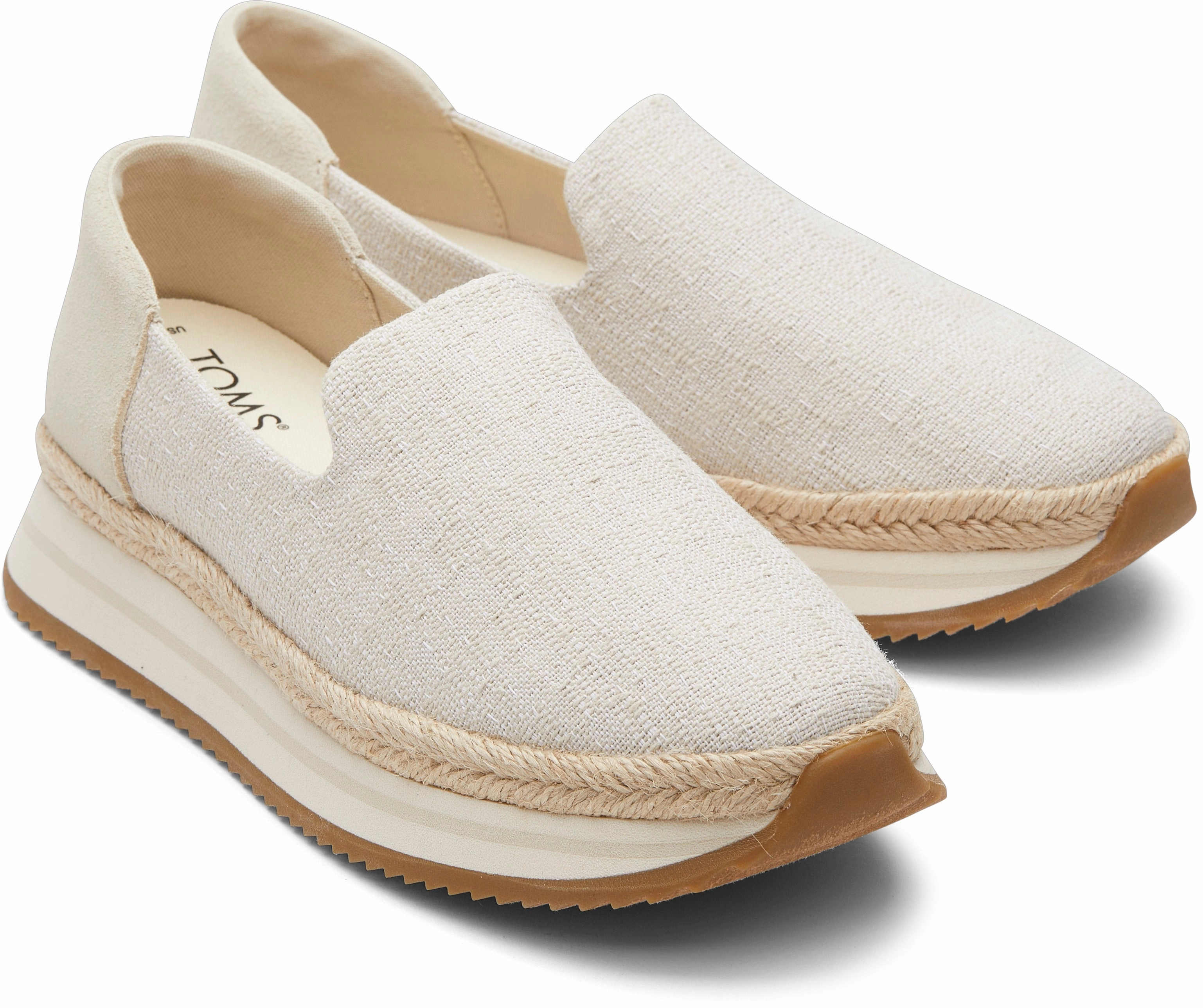 Extended Width Options Running Performance Jocelyn Espadrille Sneaker - Fog Slub/Suede
