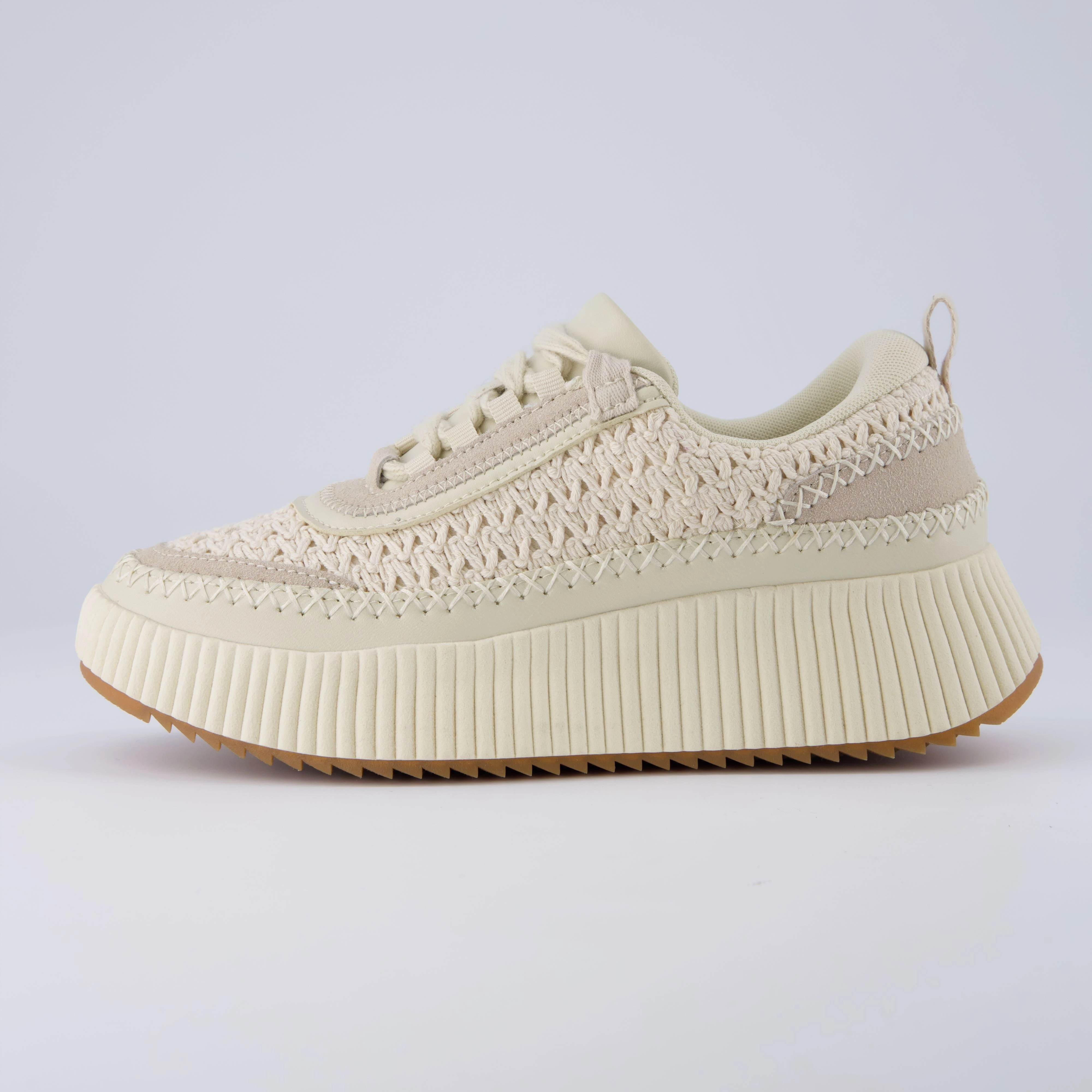 Loop Woven Platform Sneaker Run Mode Speed Fit
