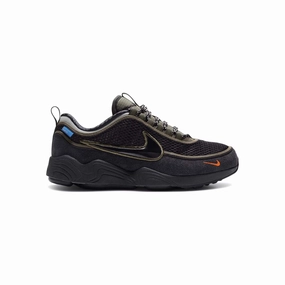 Nike Air Zoom Spiridon Undefeated Cargo Khaki Long Day Micro Perforated Vamp