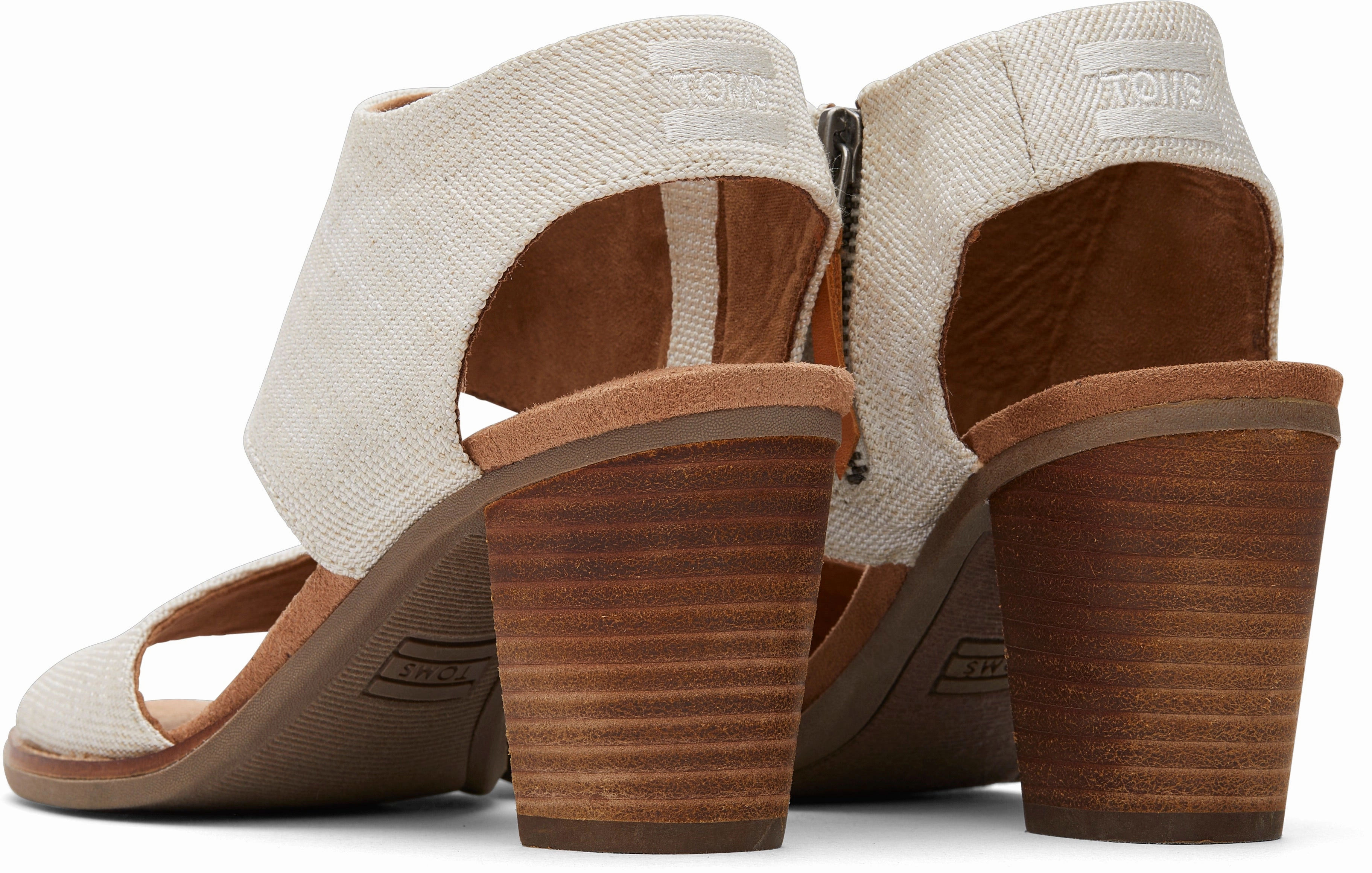 Comfort Run Swift Glide Majorca Cutout Sandal - Natural