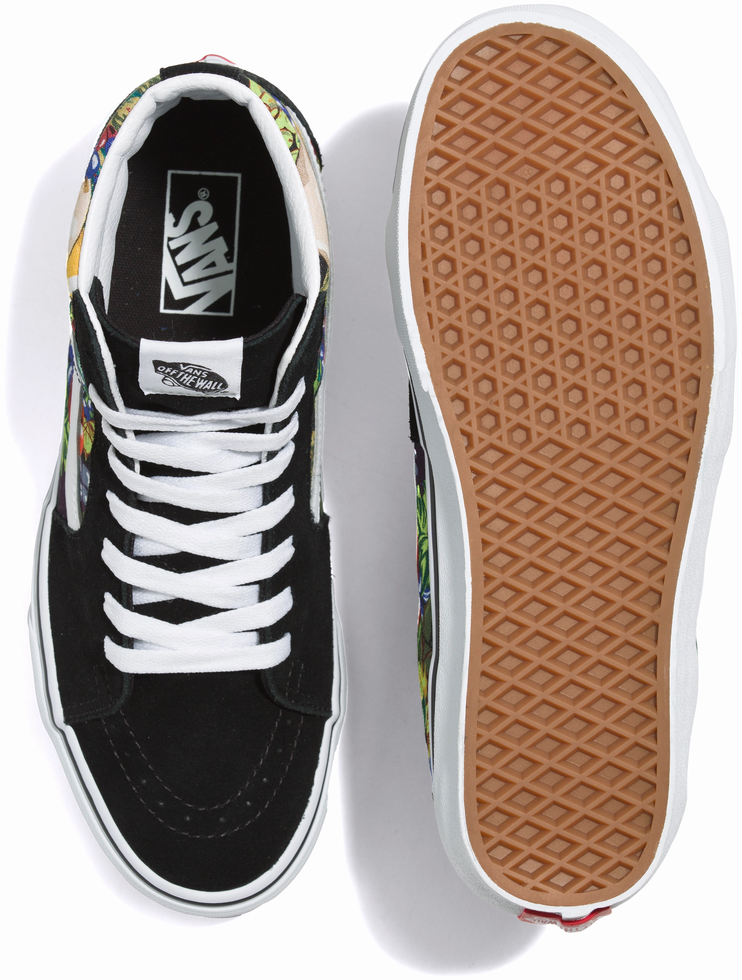 Vans Sk8-Hi Fruit Skull Black/White Greek Ease Sport Active