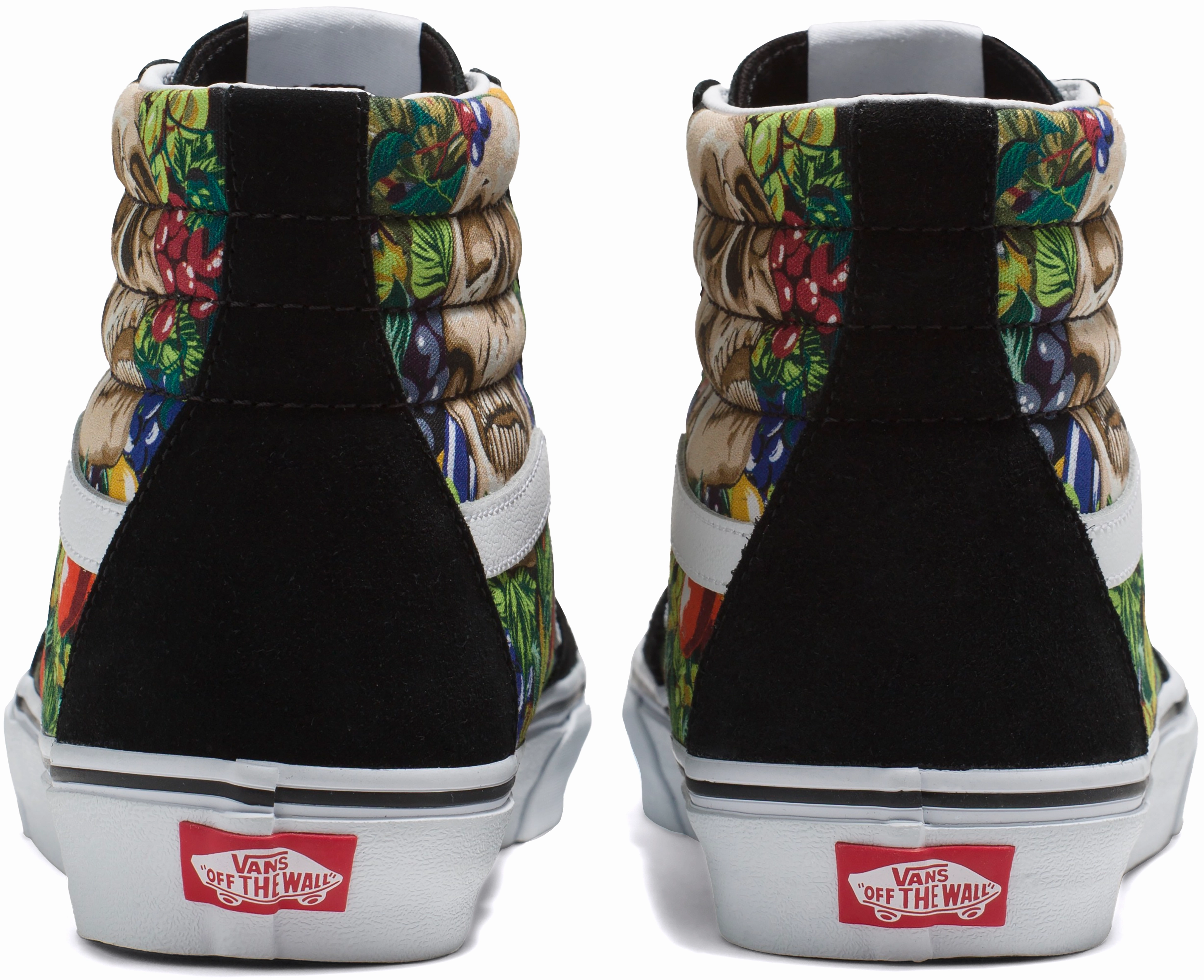 Vans Sk8-Hi Fruit Skull Black/White Classic Base