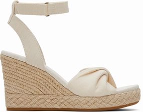 Marisela Wedge Sandal - Natural Simple Wear Fringe Swing