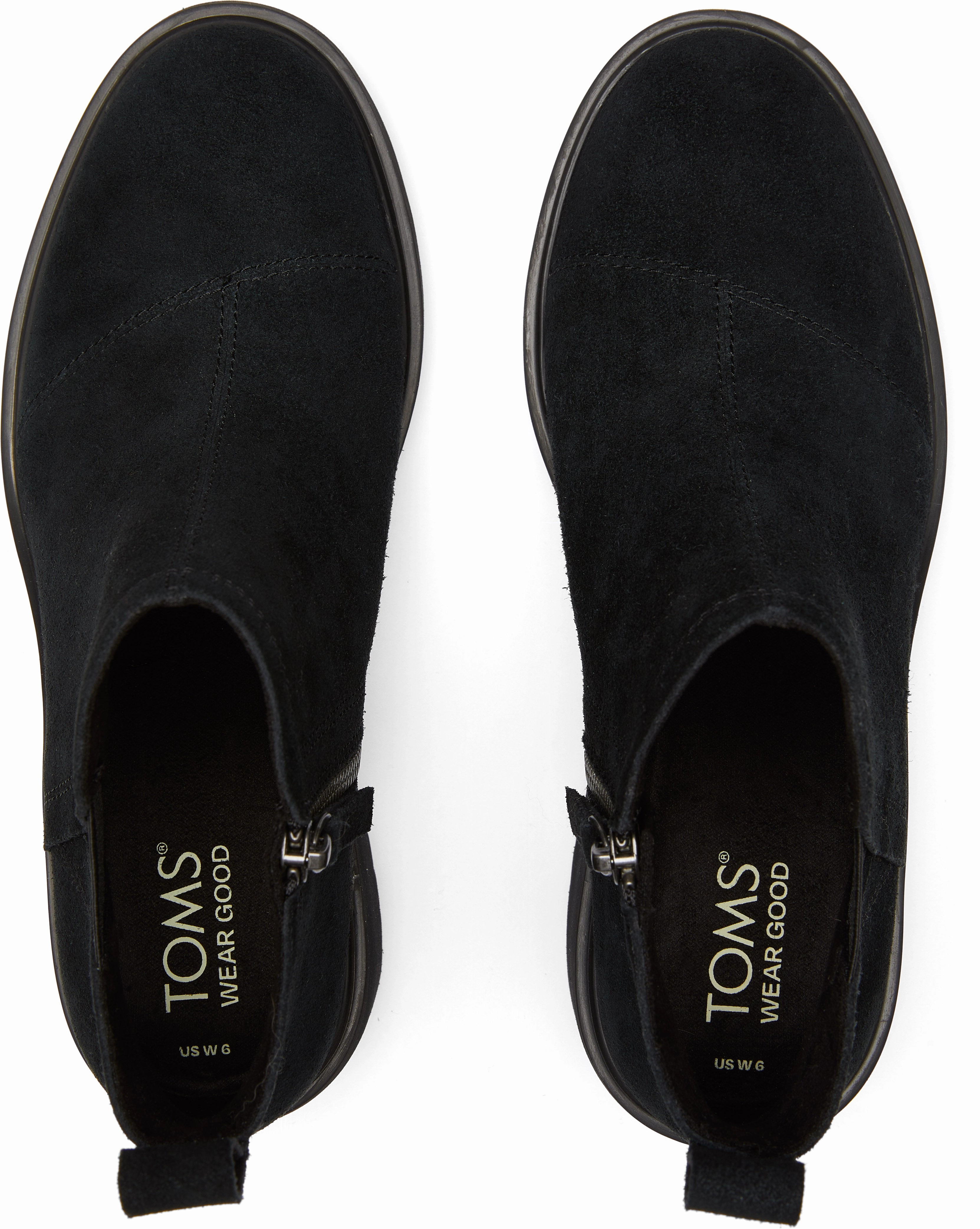 Harbor Mood Maude Ankle Boot - Black/Black Suede