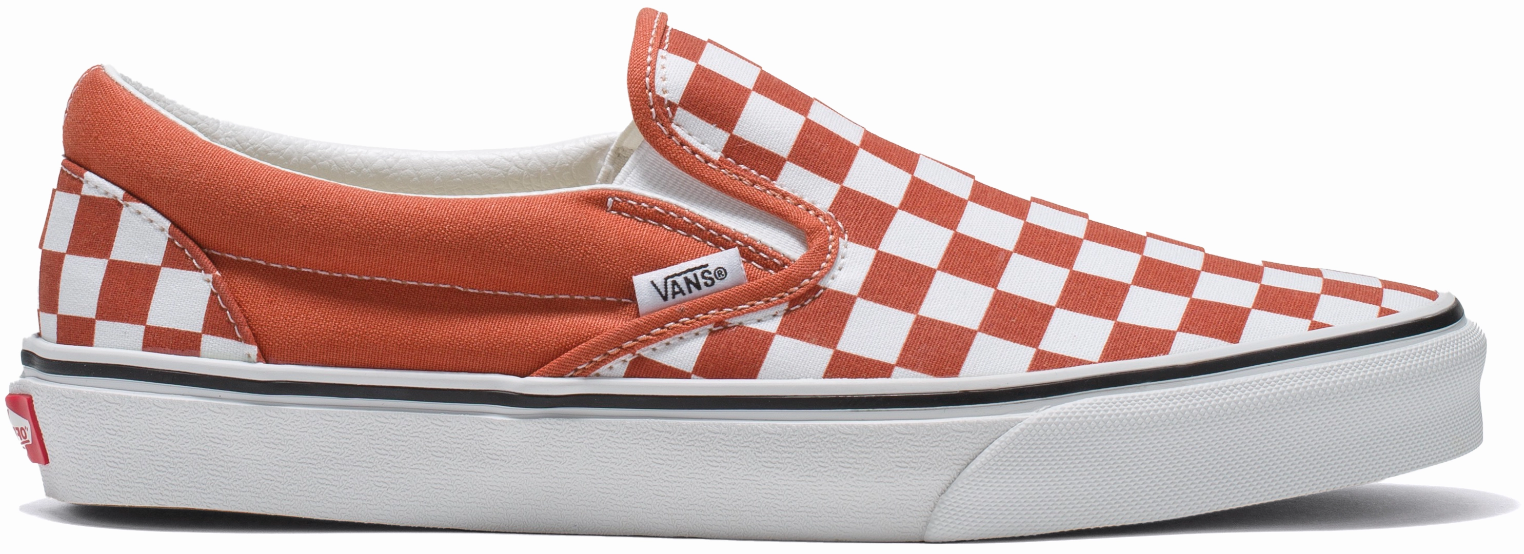 Vans Classic Slip-On Checkerboard Burnt Ochre Wind Chill