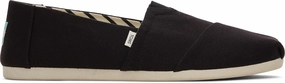 Stone Glam Men's Alpargata Classic - Black Canvas