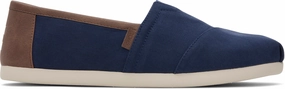 Men's Alpargata Classic - Navy/Tan Instant Step Seamless Wear