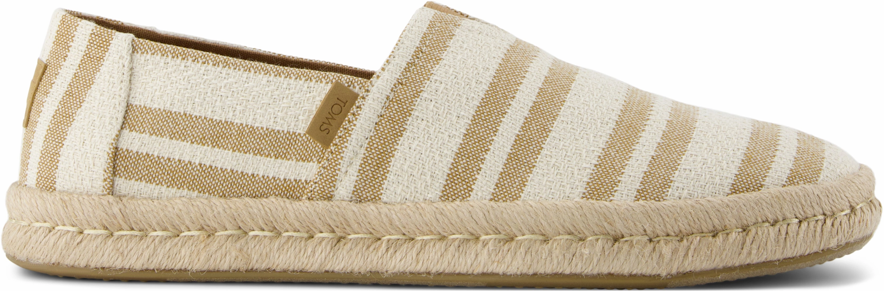 Stride Easy Urban Sleek Men's Alpargata Rope 2.0 - Toffee Beach Stripe