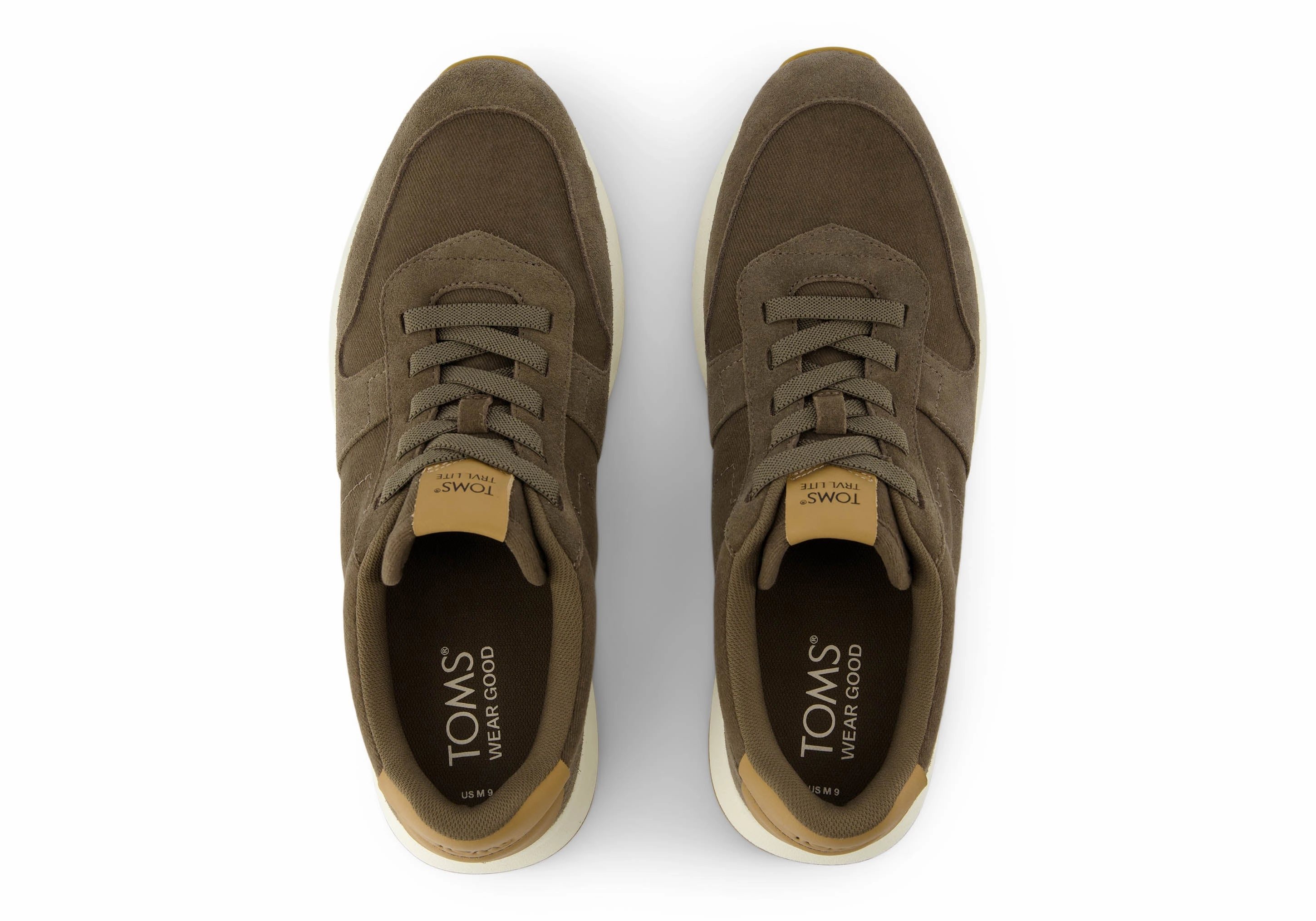 Men's TRVL Lite Retro Sneaker - Canteen Green Step Easy Outdoor shoes