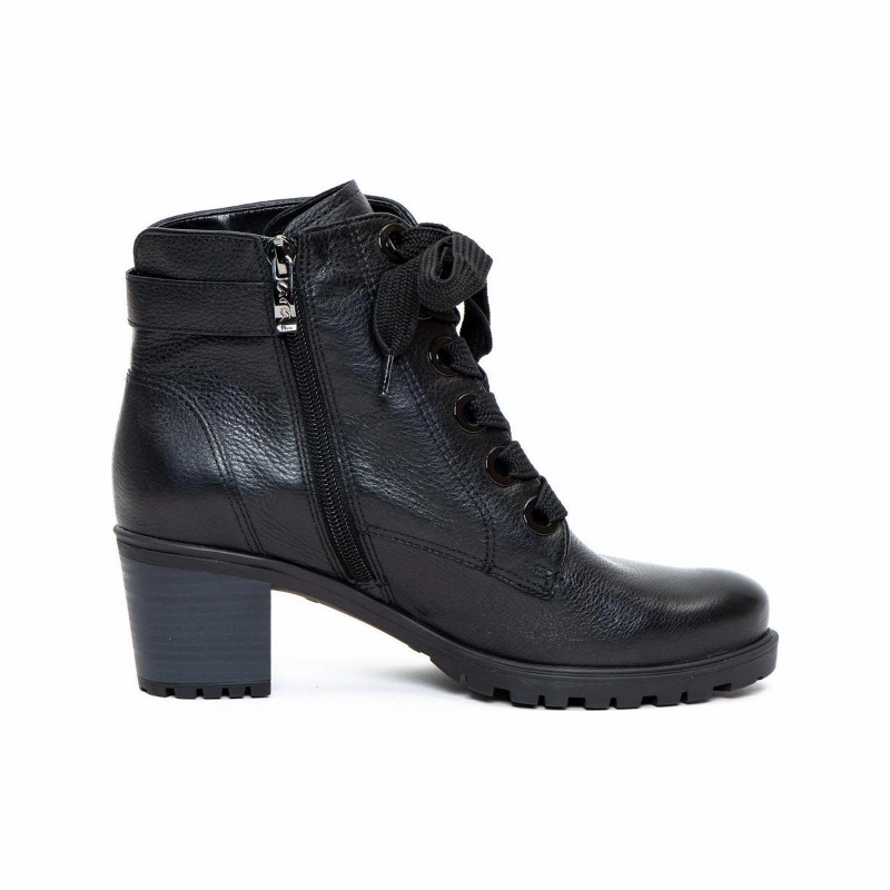 Tight Fit Milan Shine Ara Women's Mantova Leather Black