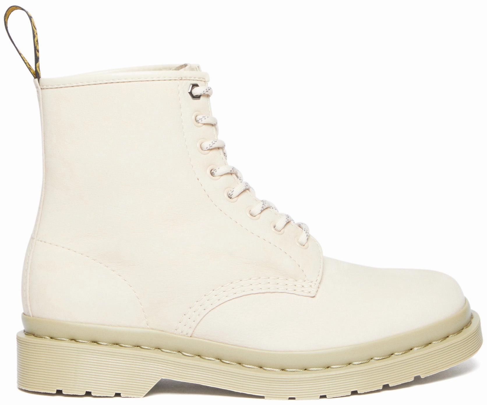 Soft Touch Dr. Martens 1460 Parchment Beige Milled Nubuck WP