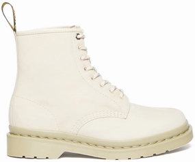 Soft Touch Dr. Martens 1460 Parchment Beige Milled Nubuck WP