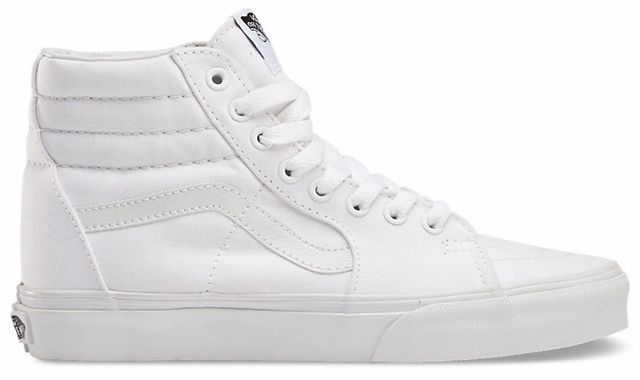 Vans Sk8-Hi True White ergonomic