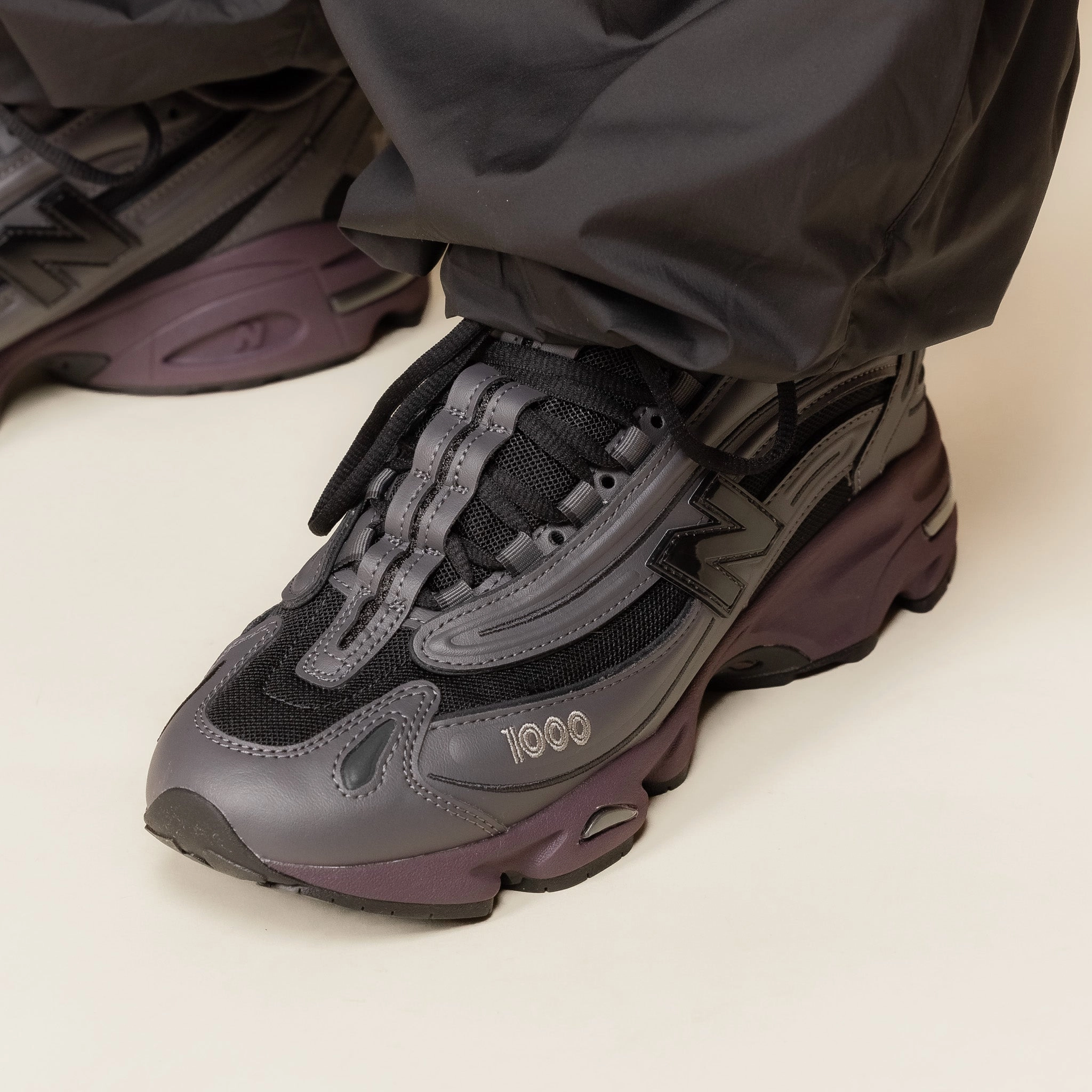 Skin Soft New Balance - M1000 - Magnet Plum Brown