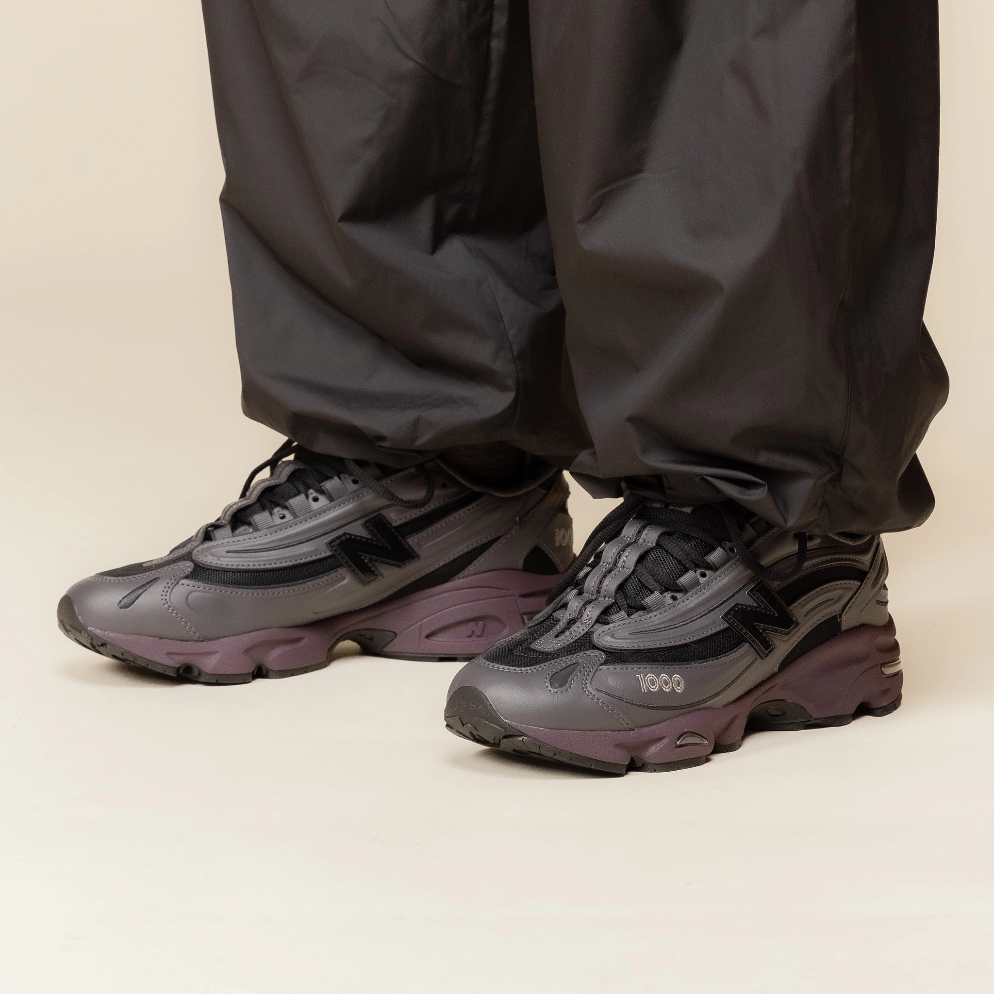 New Balance - M1000 - Magnet Plum Brown Street Edge Dock Easy