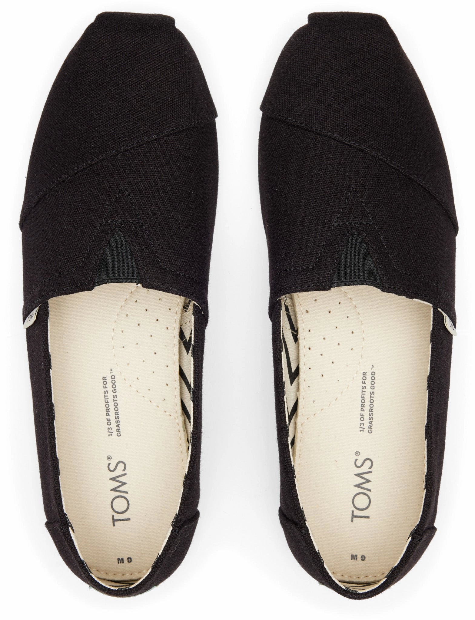 Men's Alpargata Classic - Black/Black Canvas Flexible Sole