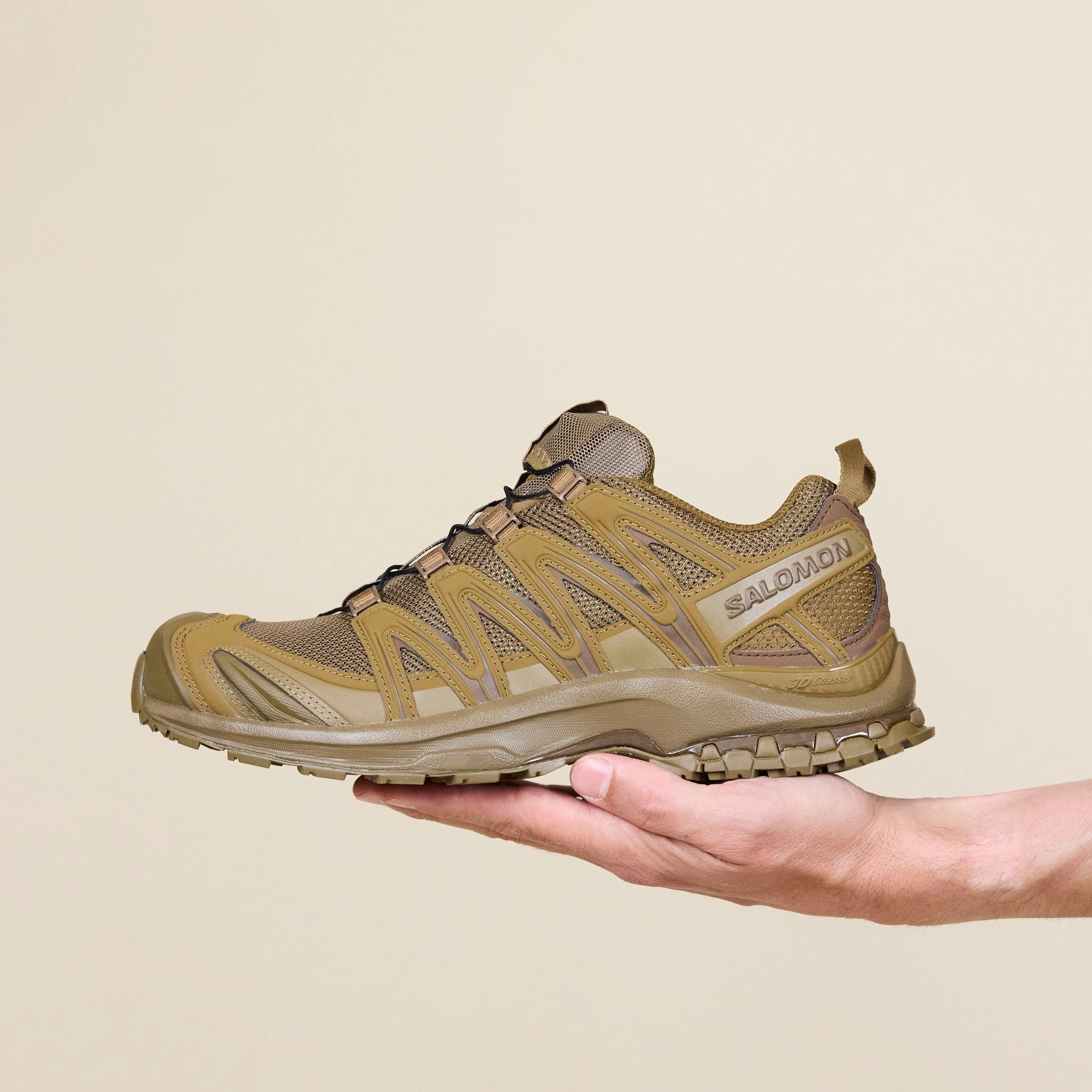 Easy adjustment Salomon - XA Pro 3D - Coyote Brown / Dark Earth