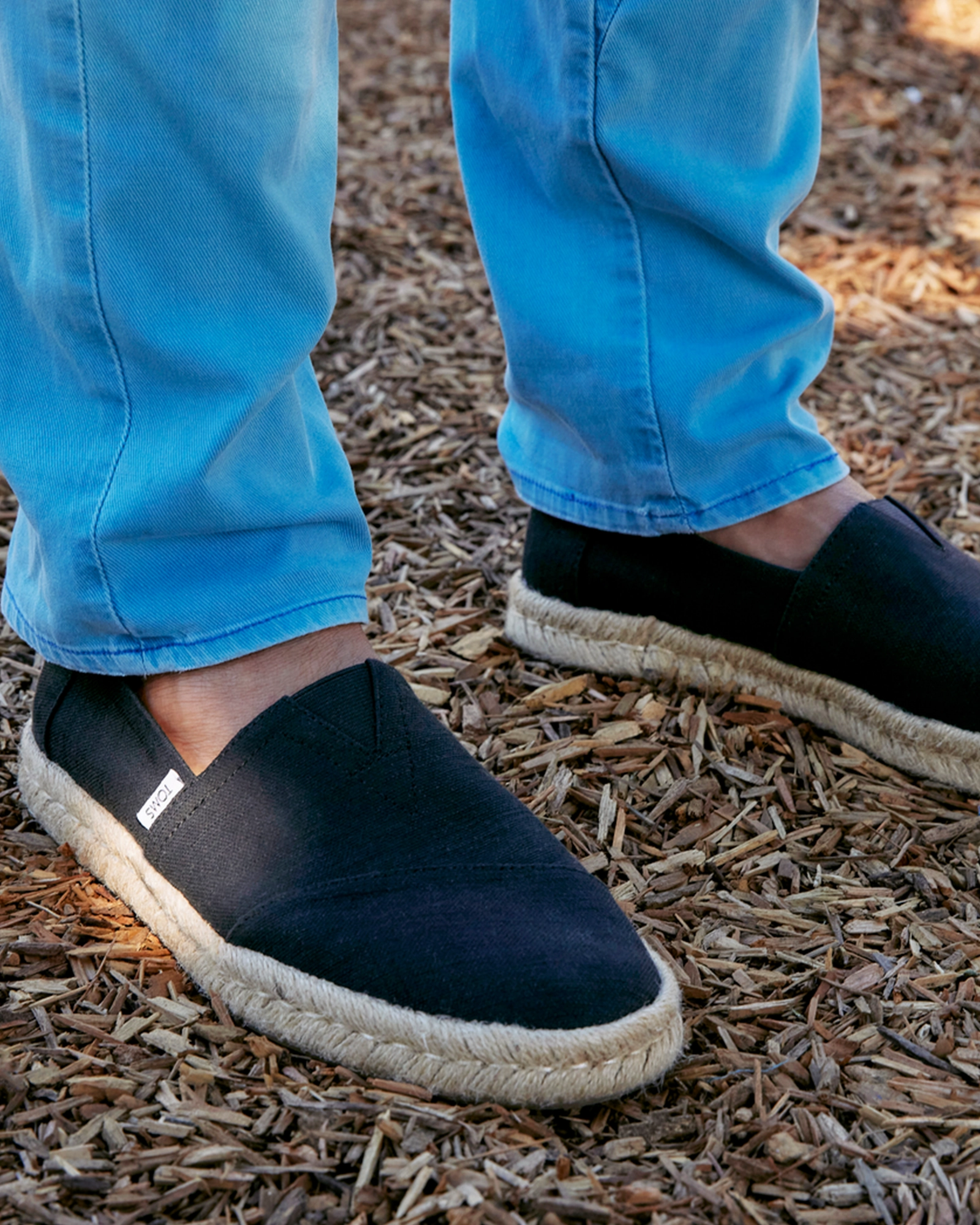 Wide toe box Match All Men's Alpargata Rope 2.0 - Black